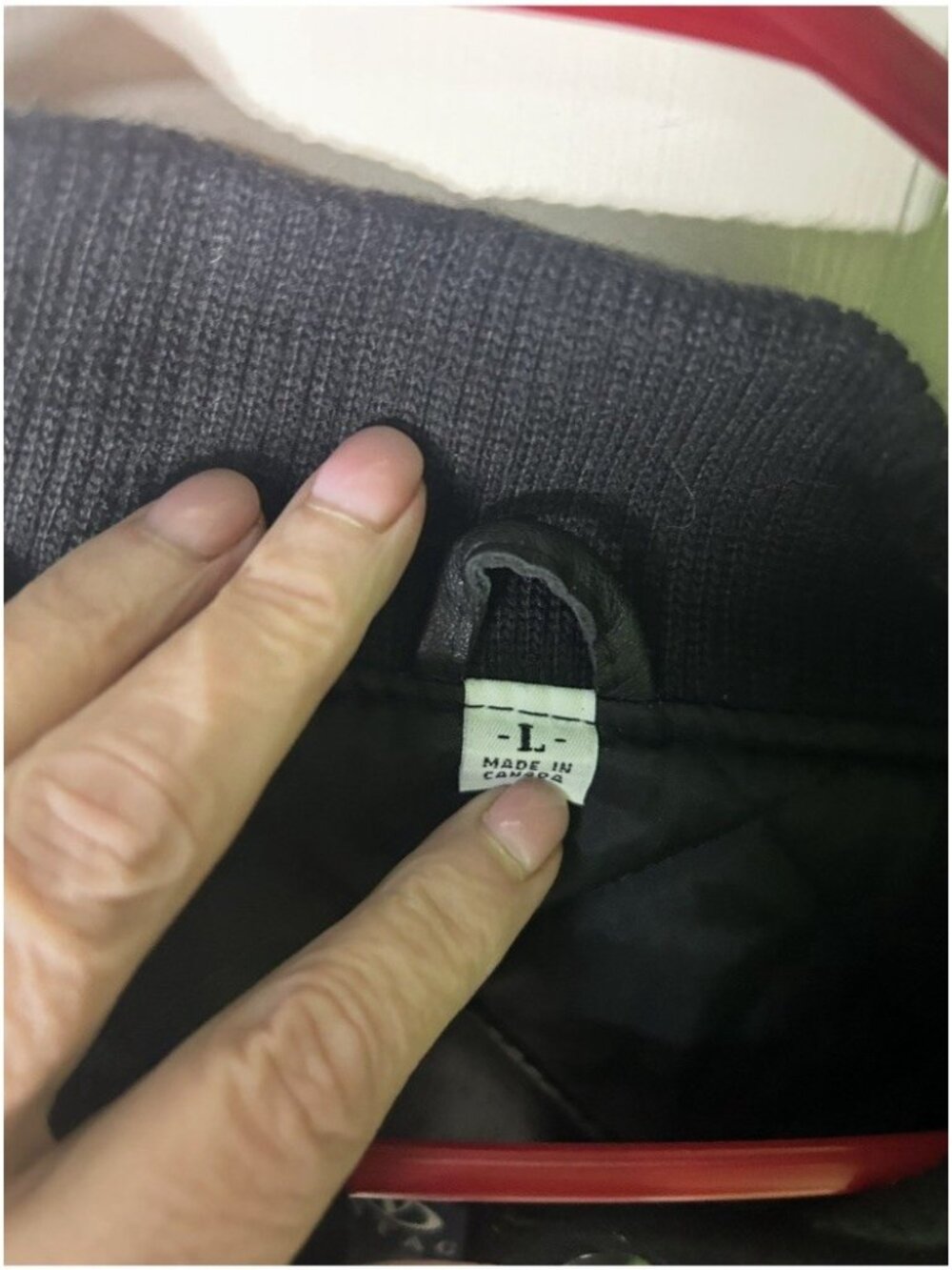 Heineken Heavy Wool & Leather Embroidered Black Varsity Jacket Size L NEW W/TAGS - Picture 3 of 6